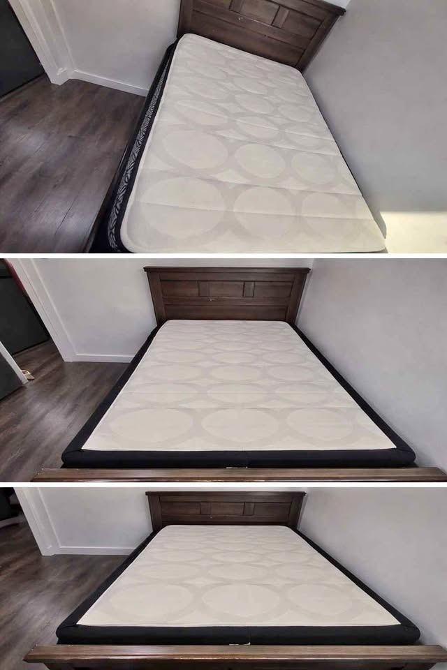 Twin Bed, Mattress, Box Spring & Dresser