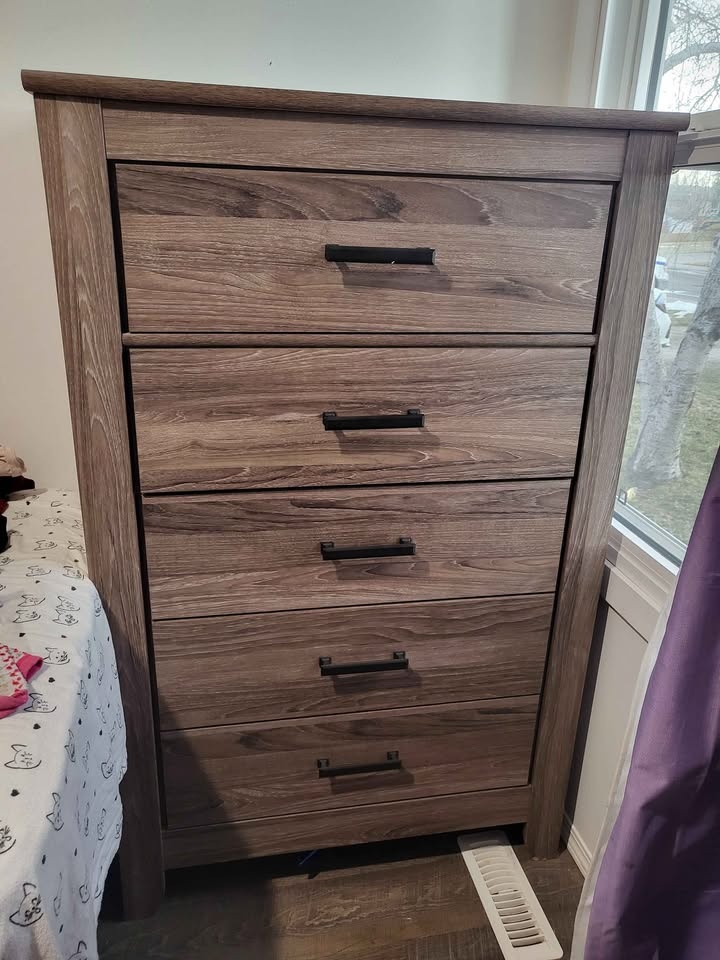 Twin Bed, Mattress, Box Spring & Dresser - photo 4
