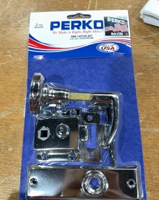 NEW Perko N 0930DP0CHR Reverse Strike Rim Latch Set - photo 3