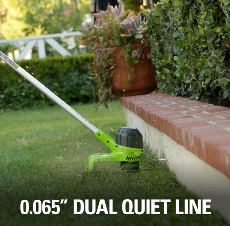 New Greenworks 40V Cordless String Trimmer w/ Battery - photo 5