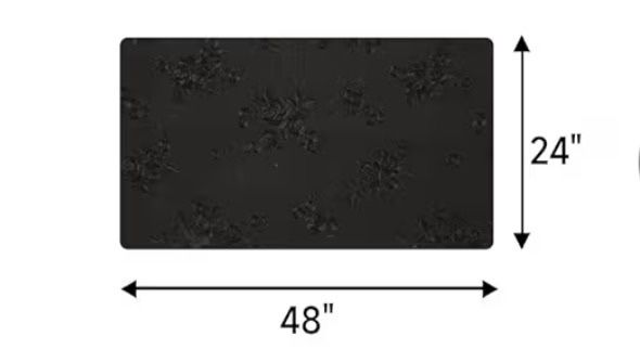 New Floral Table Cover Protector Mat, 24 x 48 Inch - photo 3
