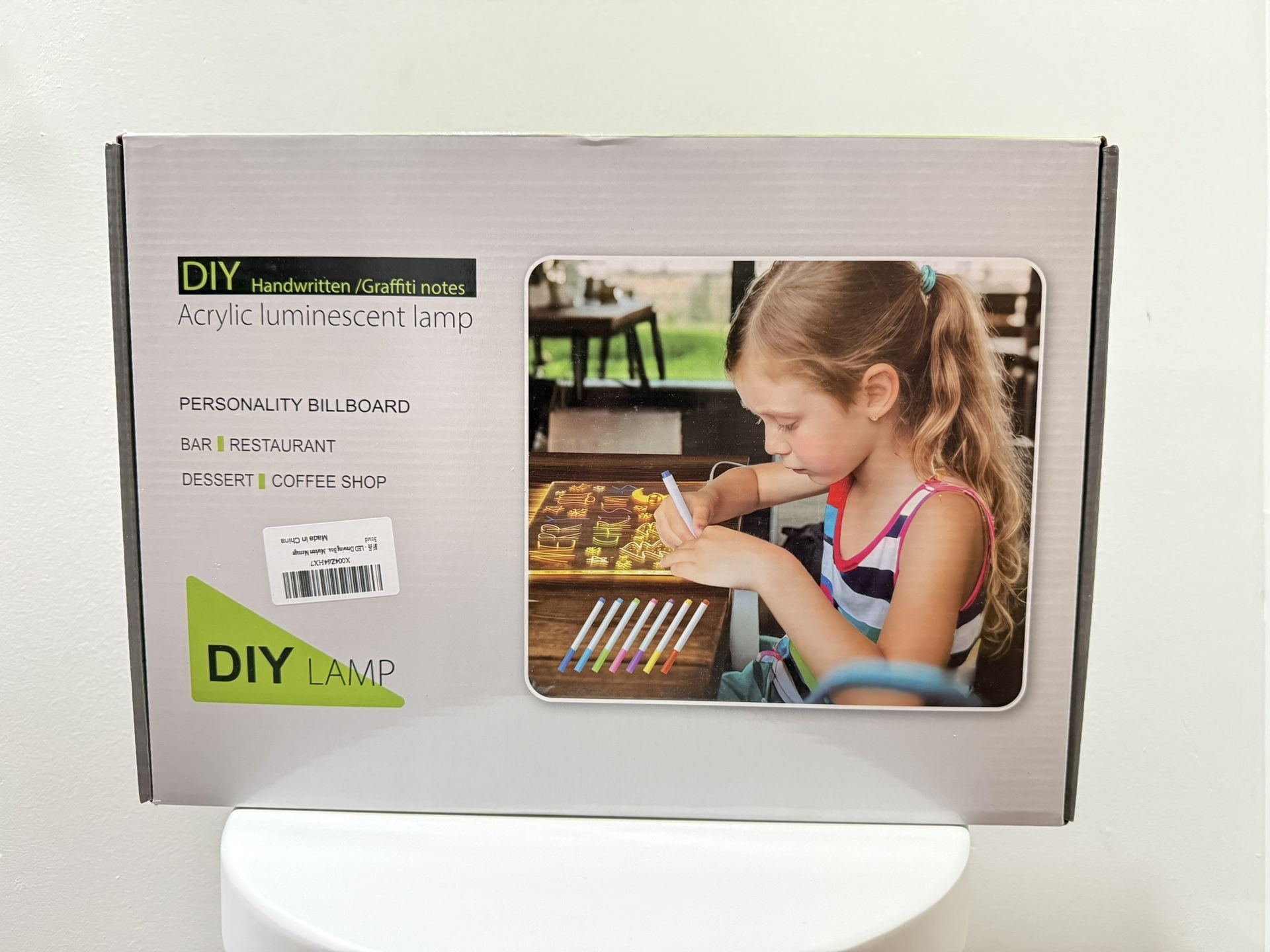 LED Drawing Board for Kids, 16" Rechargeable Light Up Drawing Pa