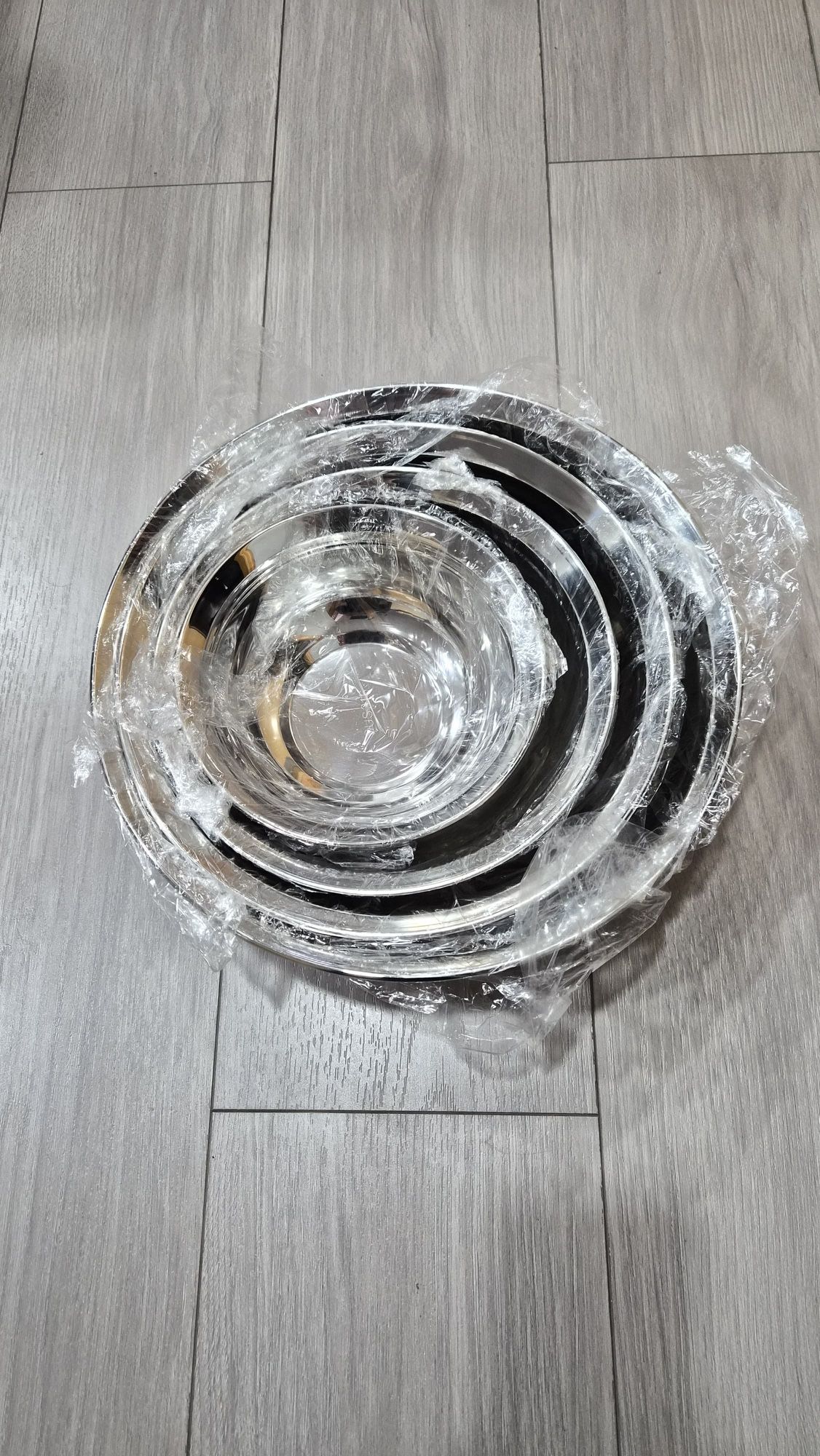 Stainless Steel 4 Piece Mixing Bowls Set