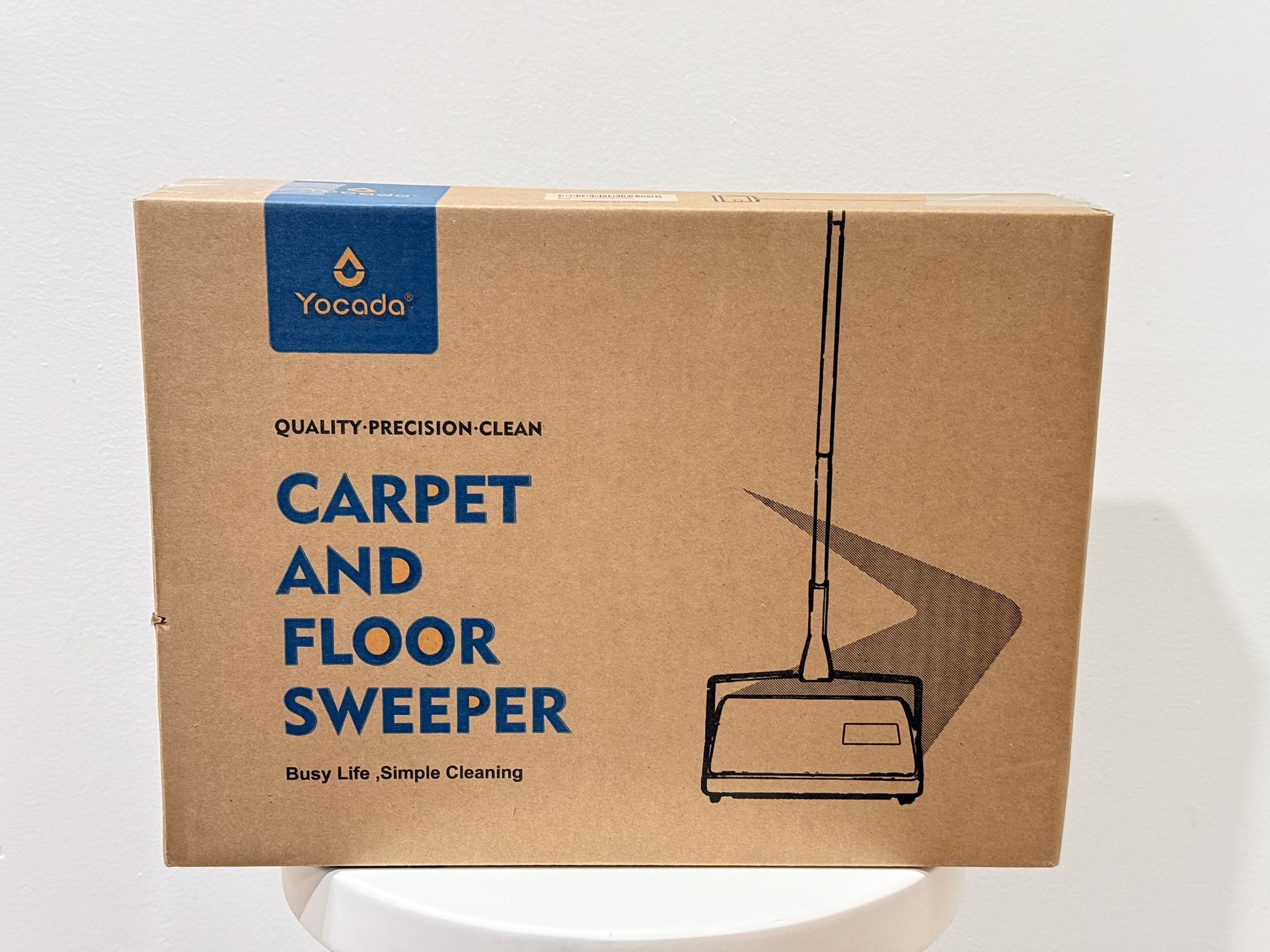 Manual Carpet Sweeper Cleaner Household Sweeper with Extra Brush