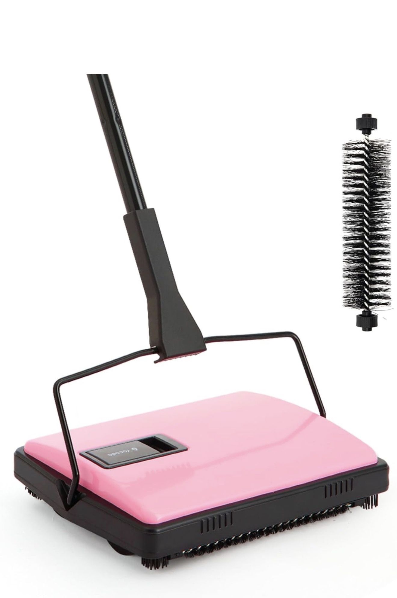 Manual Carpet Sweeper Cleaner Household Sweeper with Extra Brush - photo 2