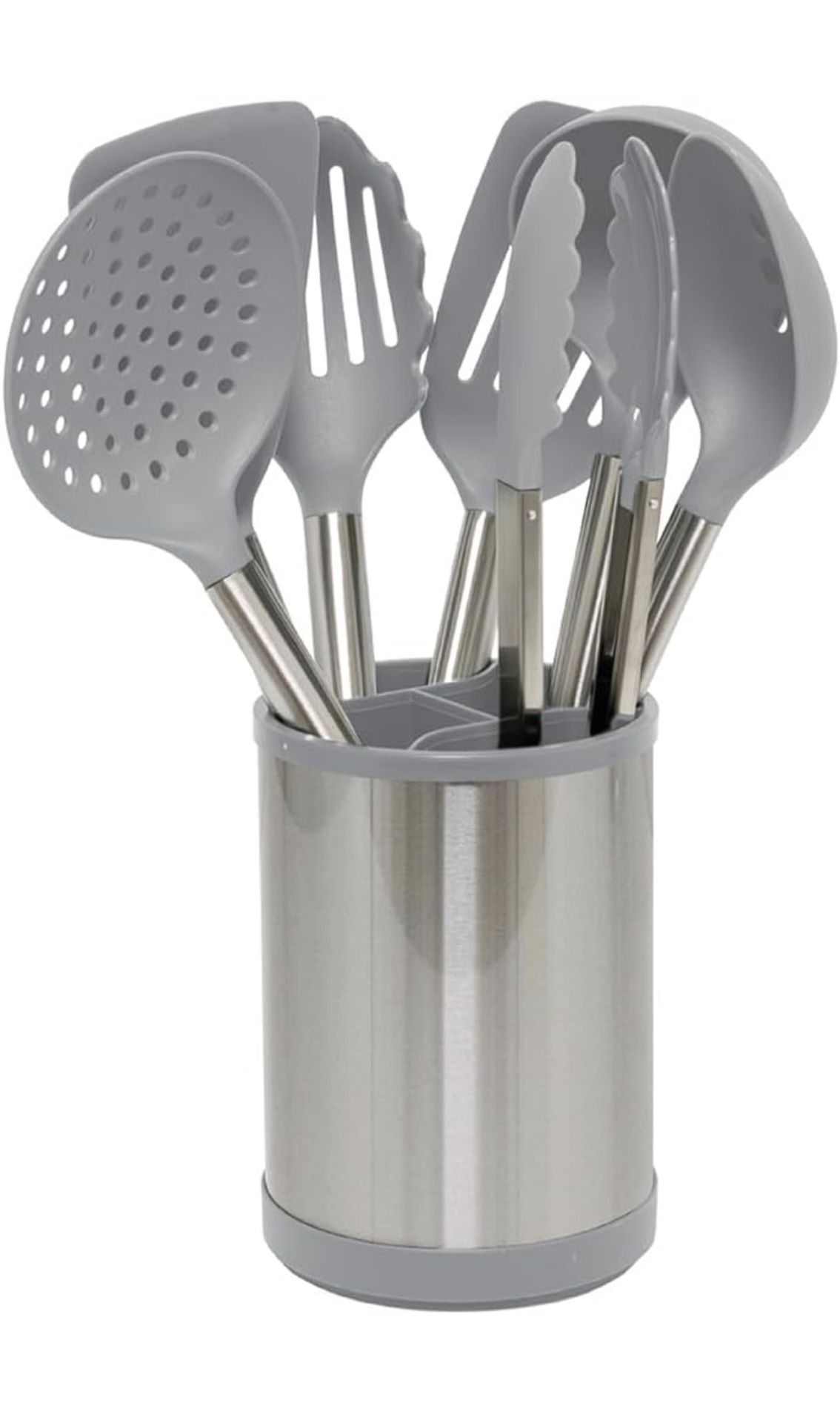 8pc Nonstick Kitchen Utensil Set w/ Holder - photo 3