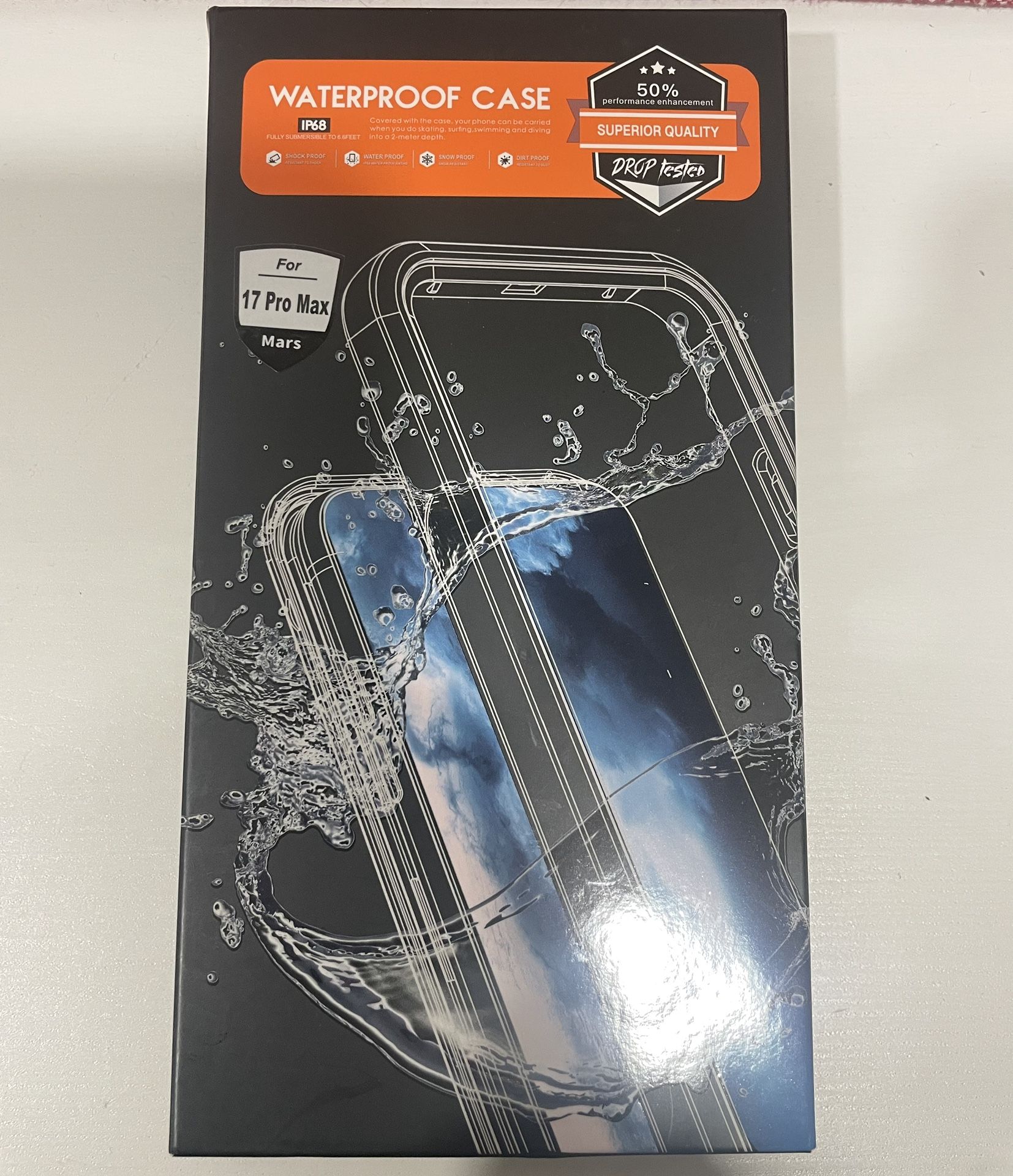 iPhone 17 Pro Max Waterproof Case - Brand New