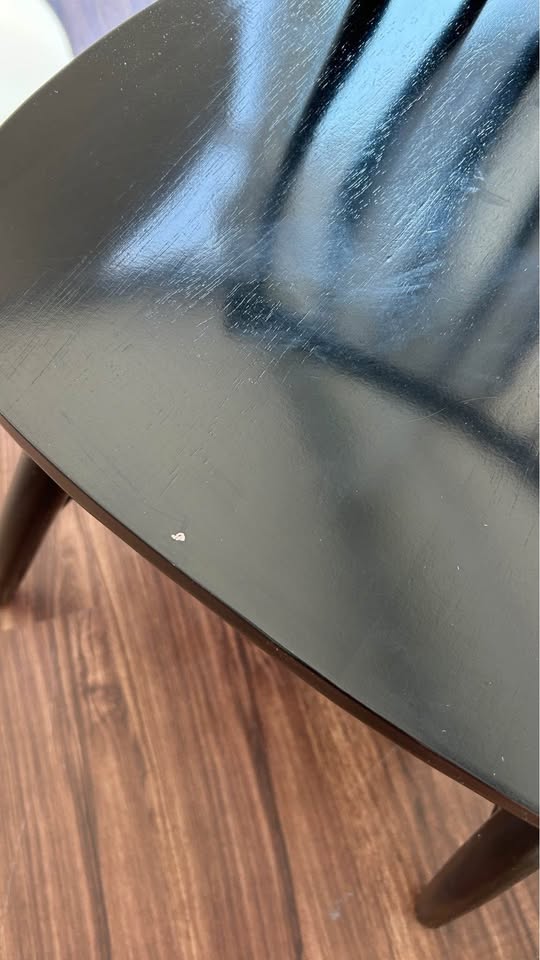 2 Black Farmhouse Dining Chairs - photo 2