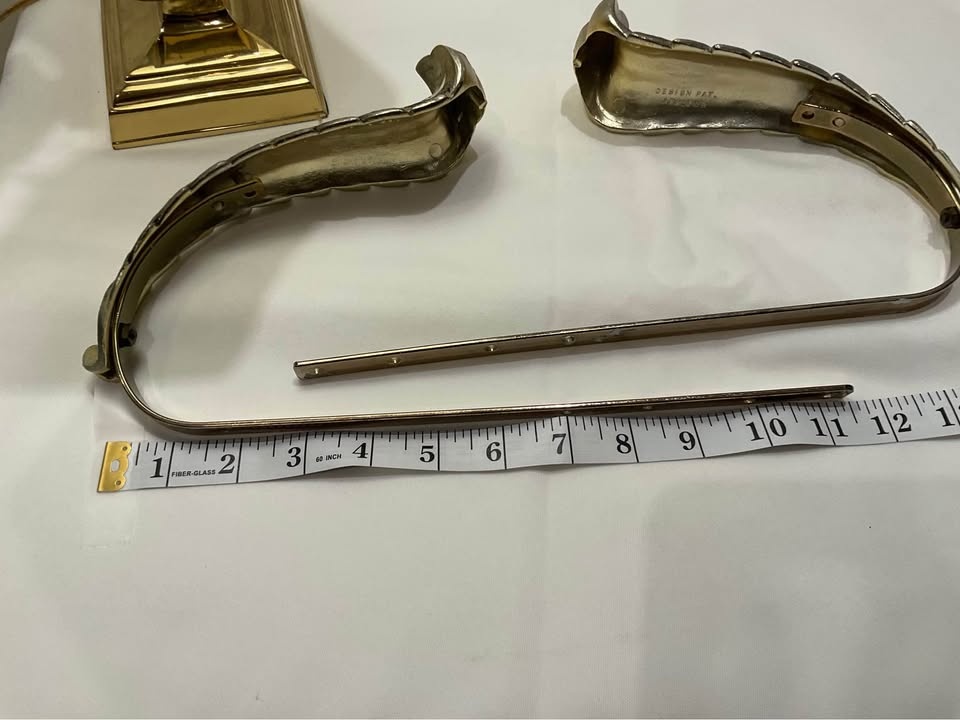 Vintage Syroco Curtain Tiebacks - 1 Pair - photo 3