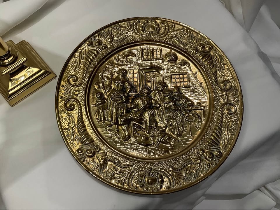 Wall Plaque BRASS Made In England - photo 5