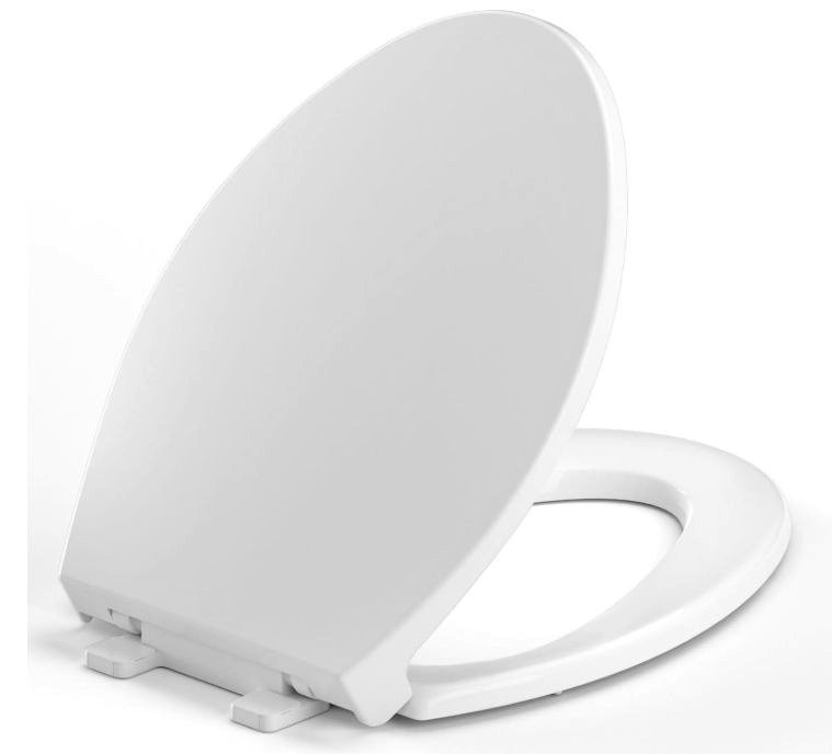 NEW Elongated Toilet Seat with Soft Close