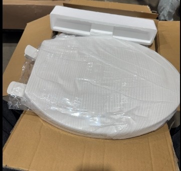 NEW Elongated Toilet Seat with Soft Close - photo 2