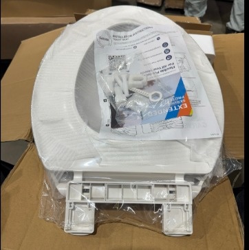 NEW Elongated Toilet Seat with Soft Close - photo 4