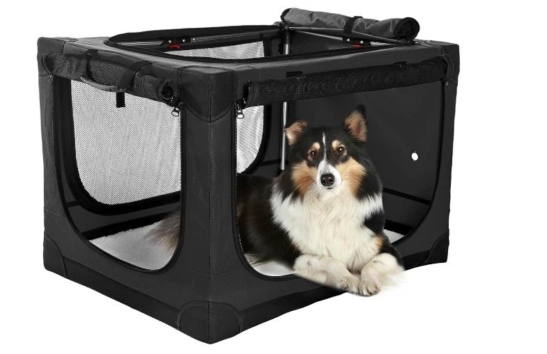 NEW 42" Collapsible Travel Dog Crate