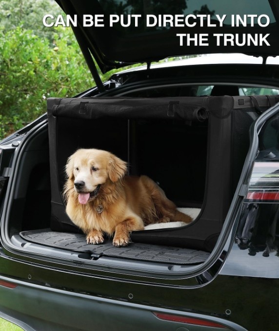 NEW 42" Collapsible Travel Dog Crate - photo 4