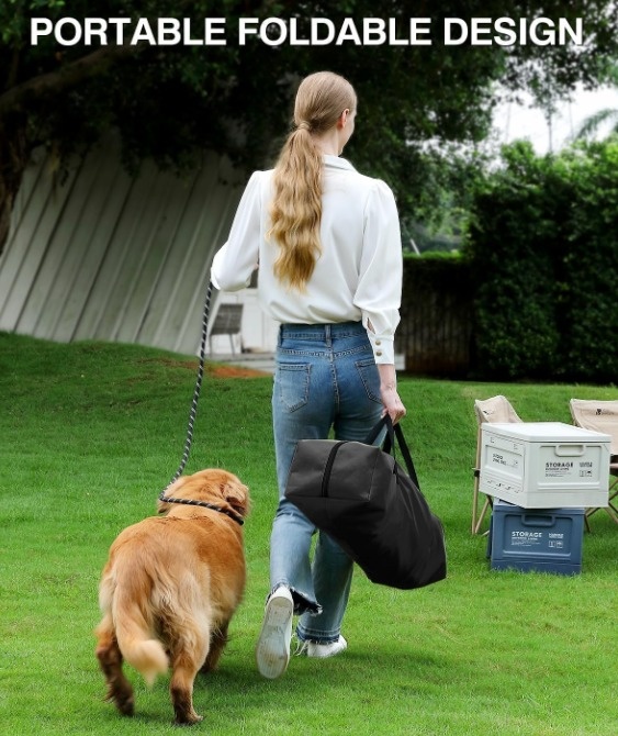 NEW 42" Collapsible Travel Dog Crate - photo 5