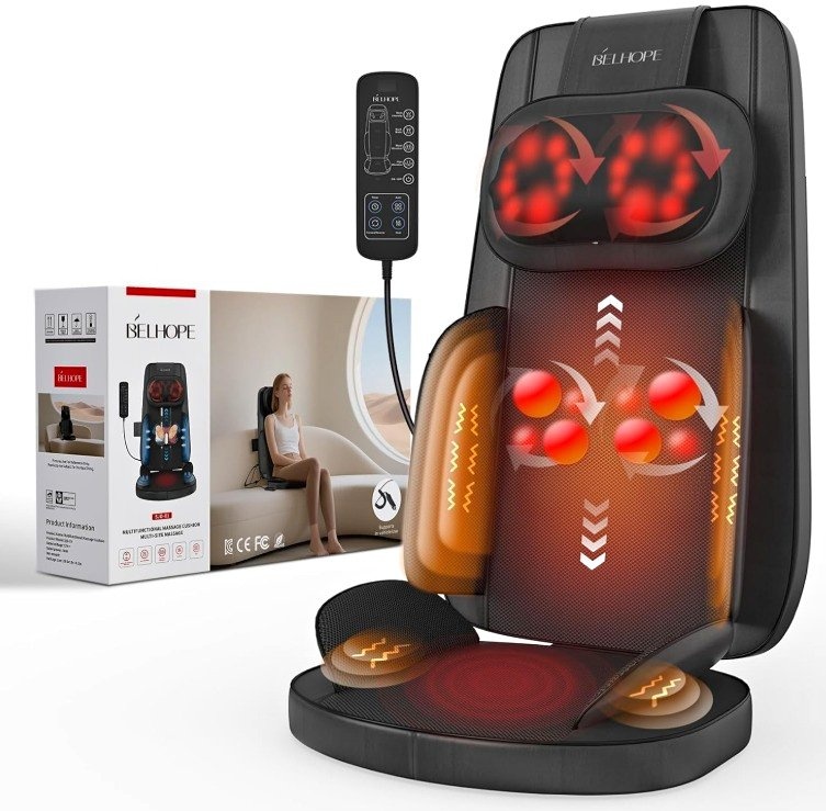 NEW Shiatsu Neck and Back Massager with Heat
