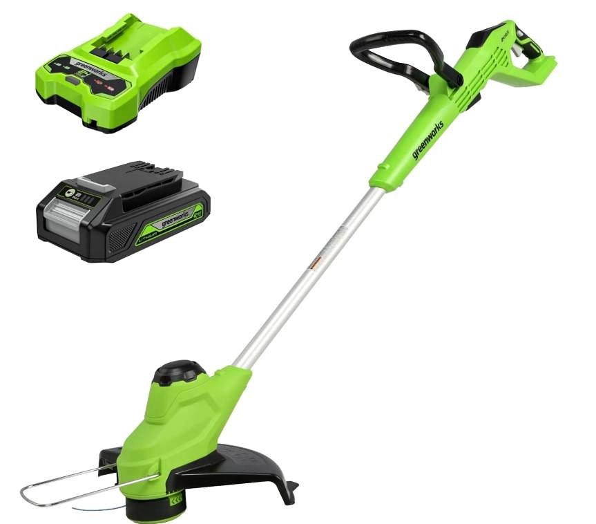 New Cordless String Trimmer/Edger, Rotating Head & Adjustable
