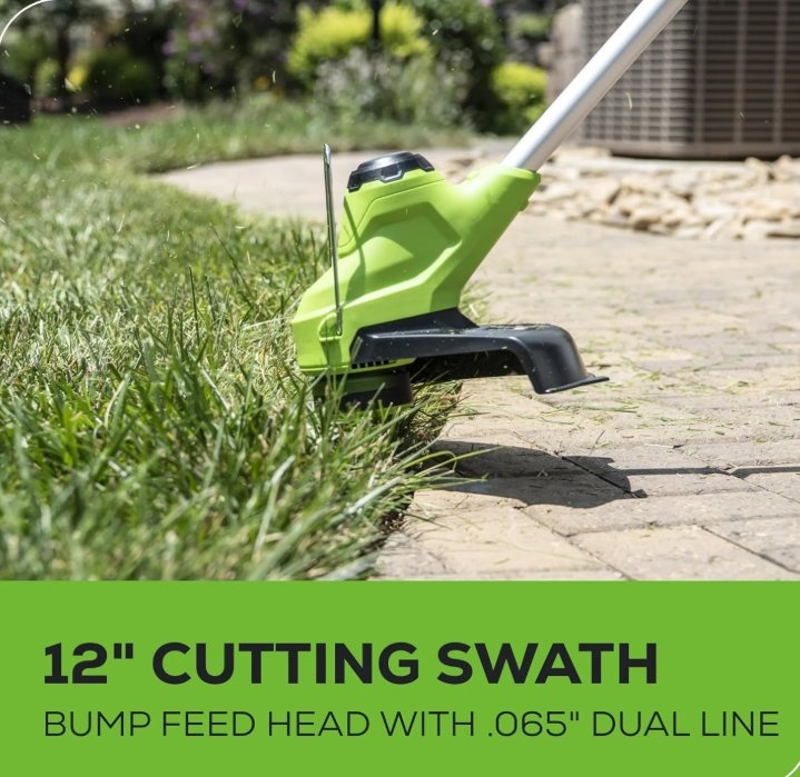 New Cordless String Trimmer/Edger, Rotating Head & Adjustable - photo 4
