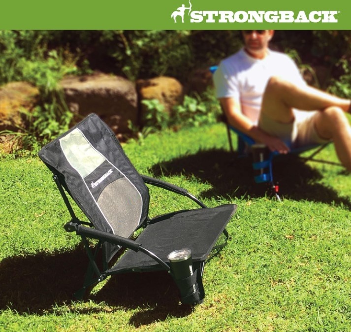 NEW STRONGBACK Guru Folding Camp Chair with Lumbar - photo 3