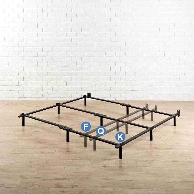 Zinus Paige Compack 7" Platform Bed Frame & Bunkie Board (Cal Ki