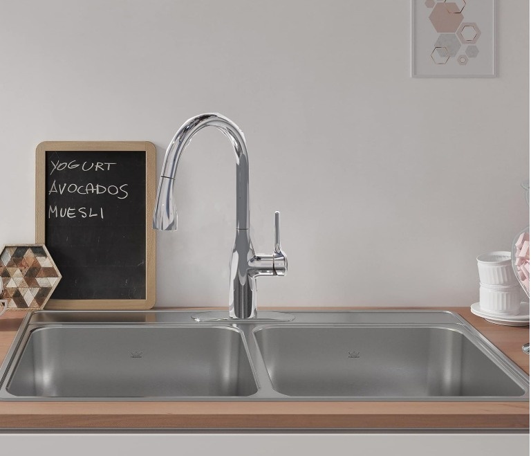 New Drop in Double Bowl 3-Hole Stainless Steel Kitchen Sink - photo 2