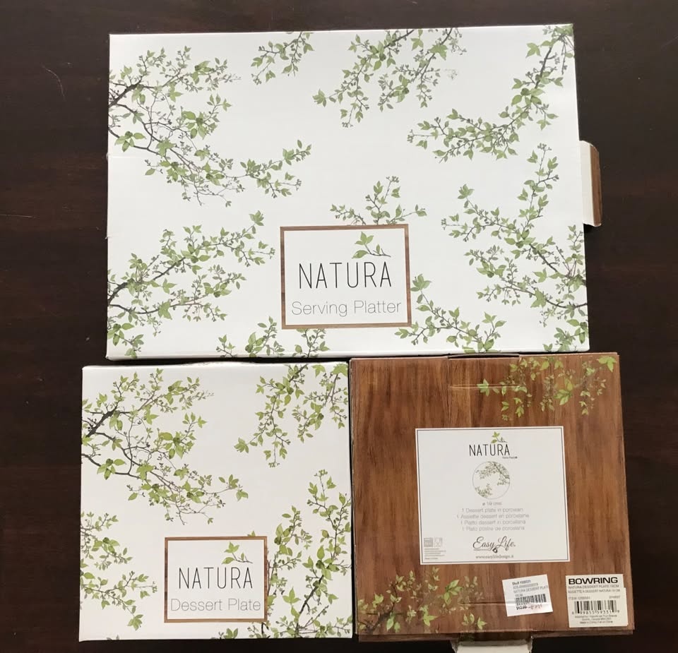 BOWRING Natura Dessert Plates & Platter Sandwich Tray - photo 5