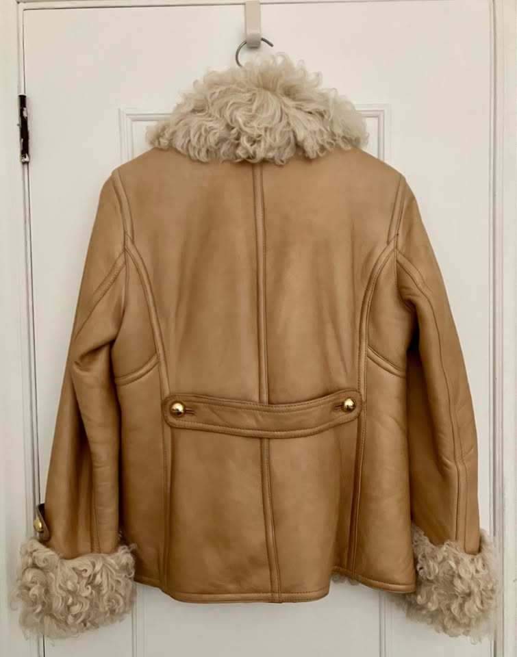 COACH Shearling Peacoat Size M-L, Coach Size 14 - photo 2