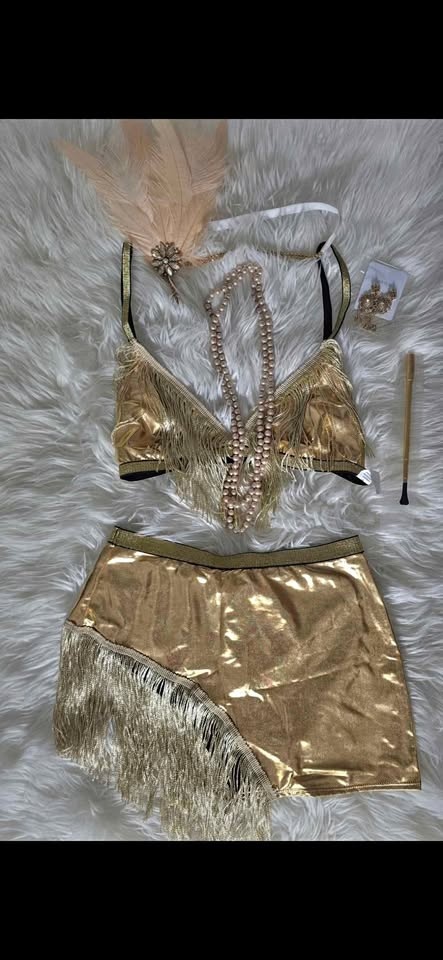 Gatsby 2 piece costume set