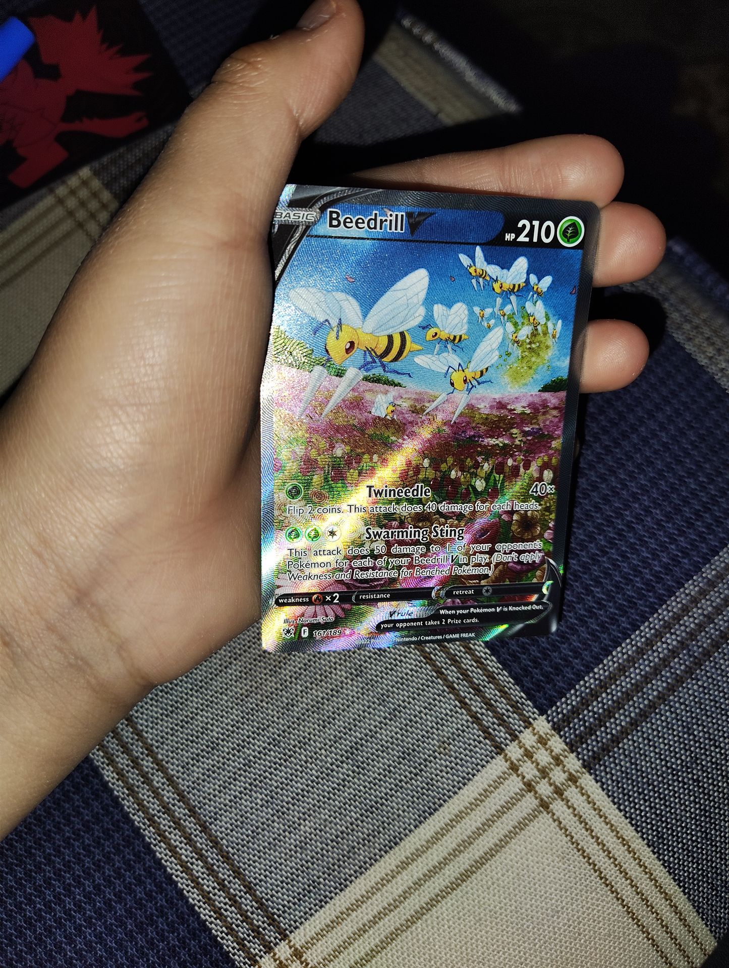 Beedrill V #161/189