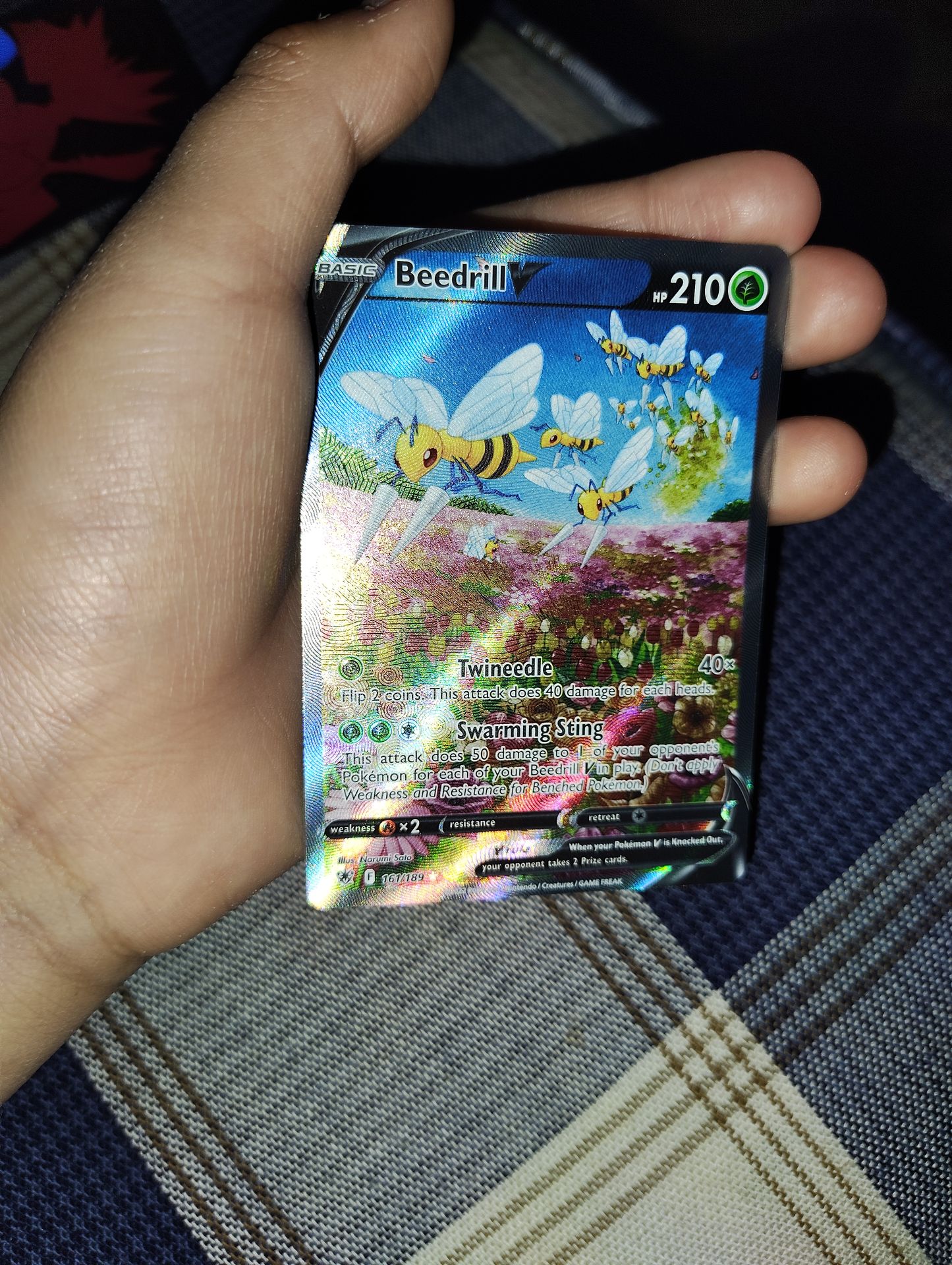 Beedrill V #161/189 - photo 2