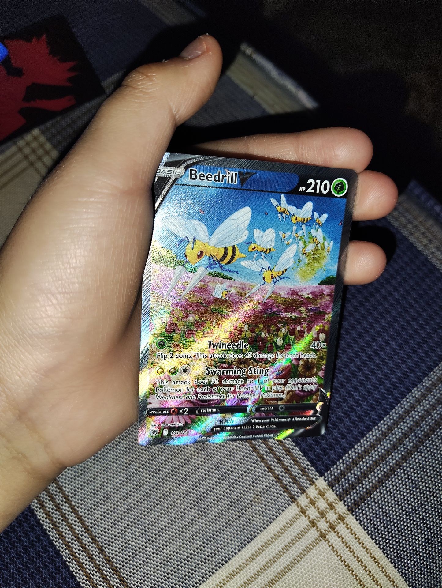 Beedrill V #161/189 - photo 3