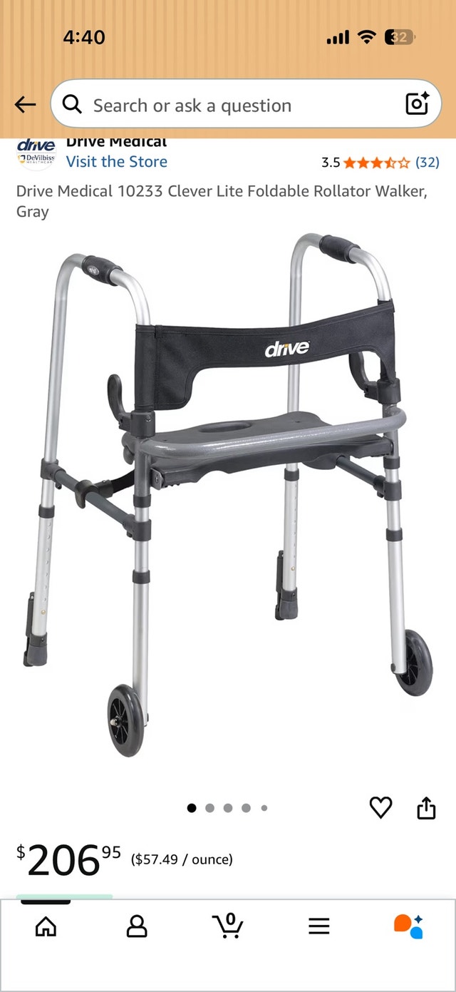 Drive Rollator Walker