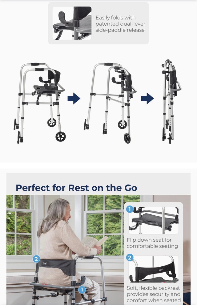 Drive Rollator Walker - photo 5