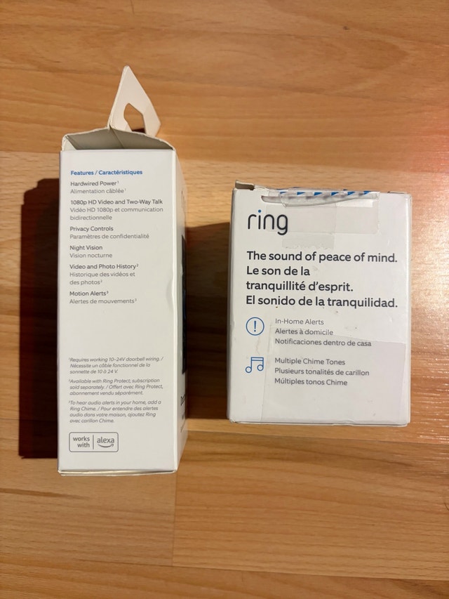 Ring Doorbell Wired + Chime - photo 2