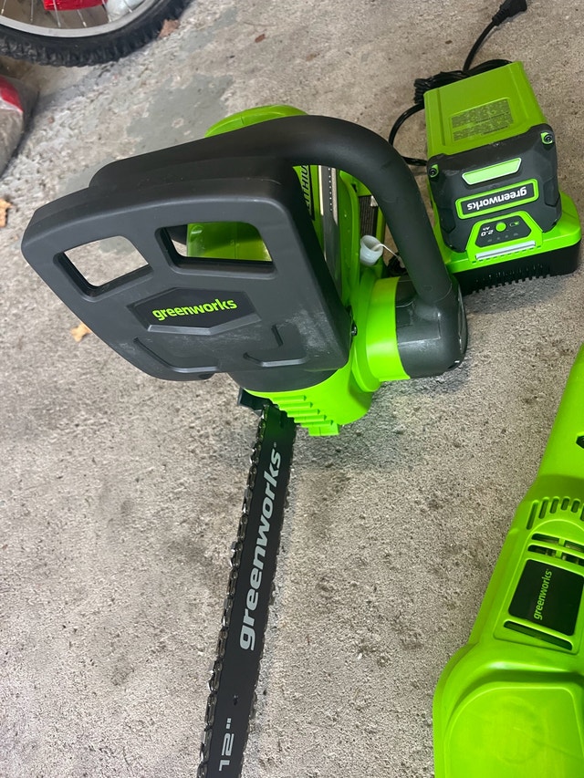 Greenworks 40v 12" Chainsaw
