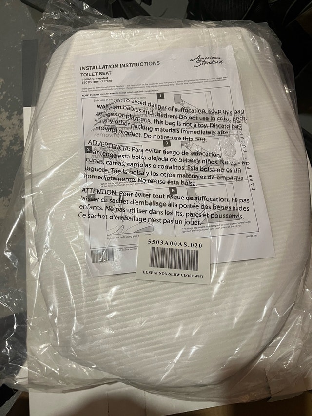 American Standard Toilet Seat