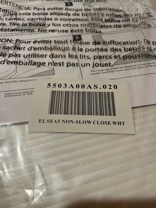 American Standard Toilet Seat - photo 2