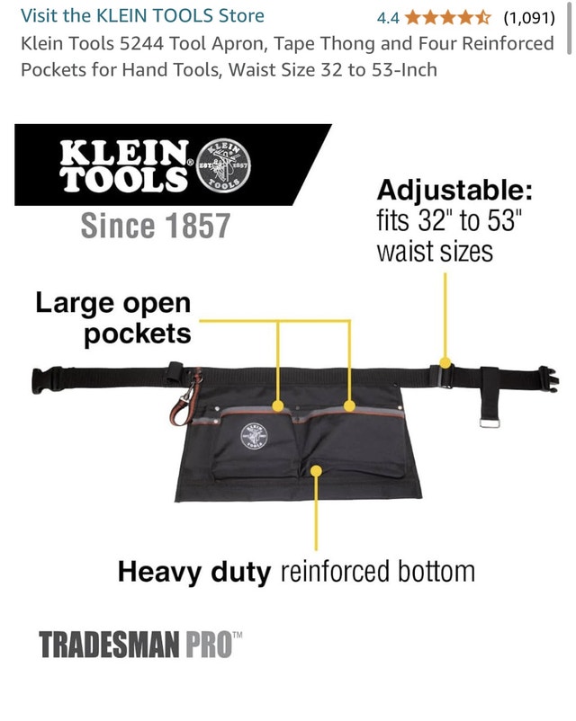 Klein Tools Tool Apron - photo 2