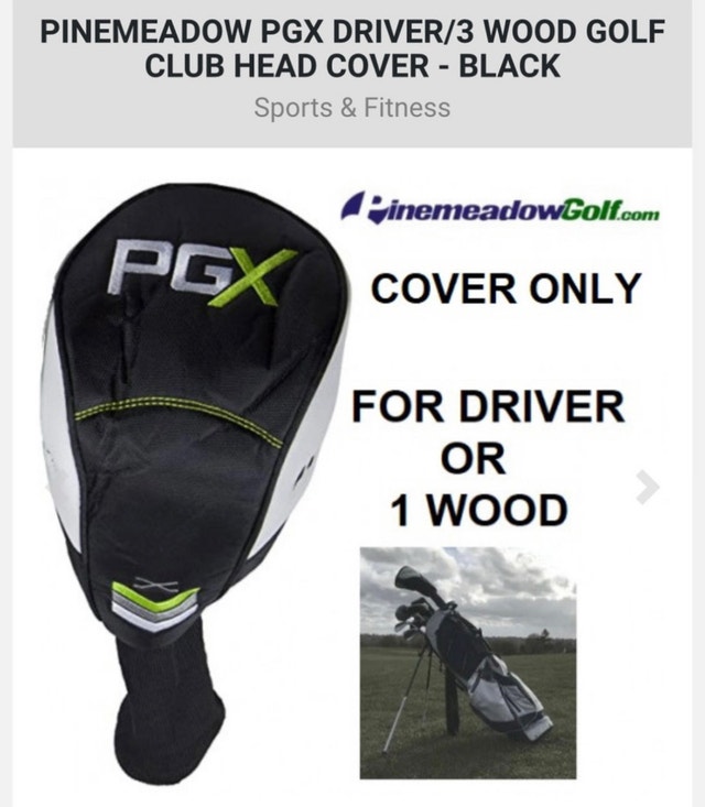 PGX Driver Golf Club Head Cover - photo 2