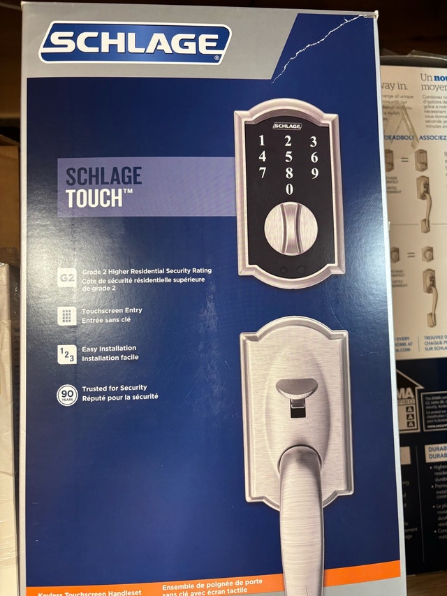 Schlage Touch Keyless Deadbolt - photo 2