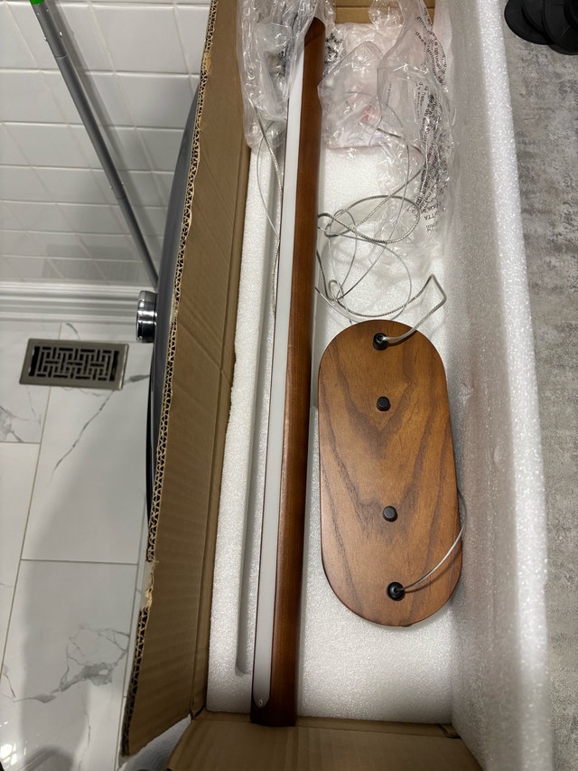Wood Integrated LED Pendant Light - photo 2
