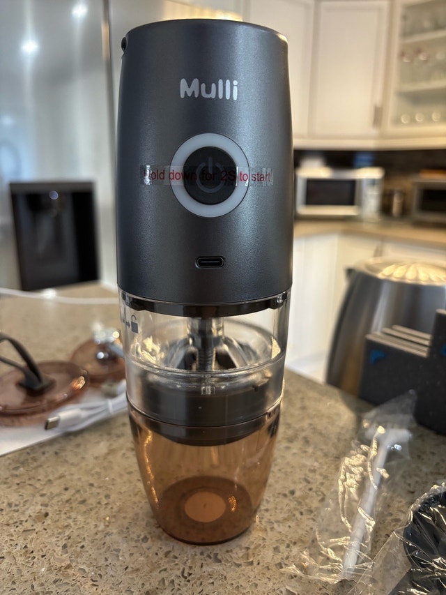 Mulli Portable Burr Coffee Grinder - Like New