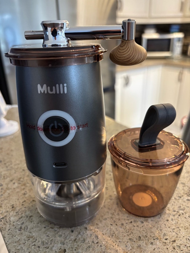 Mulli Portable Burr Coffee Grinder - Like New - photo 2