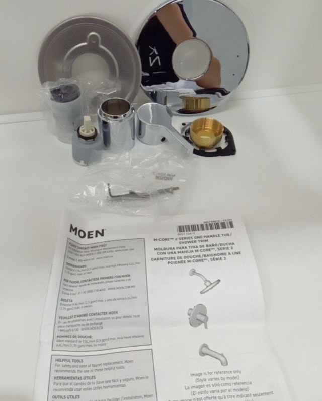 Moen UT2661 Shower Trim Kit - photo 2