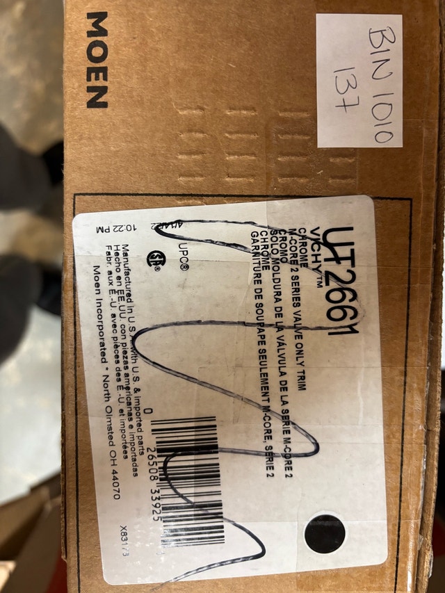 Moen UT2661 Shower Trim Kit - photo 4