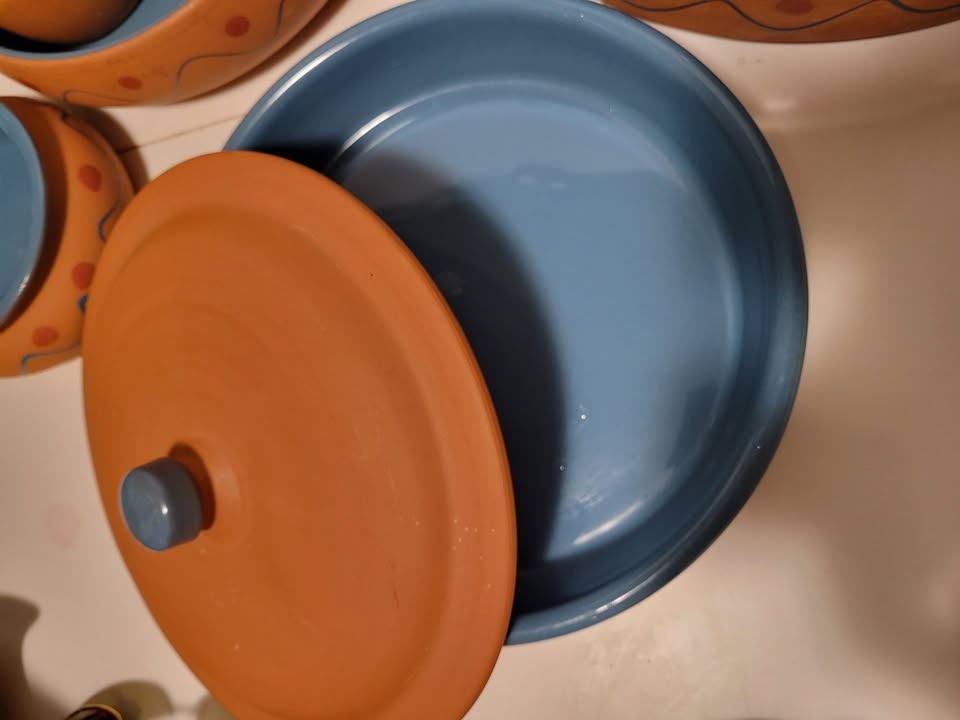 Hand Made, Hand Painted Serving Dishes- HiMark Portugal Pottery - photo 3