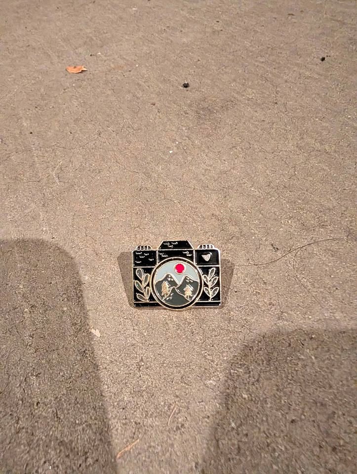 Artistic enamel pins
