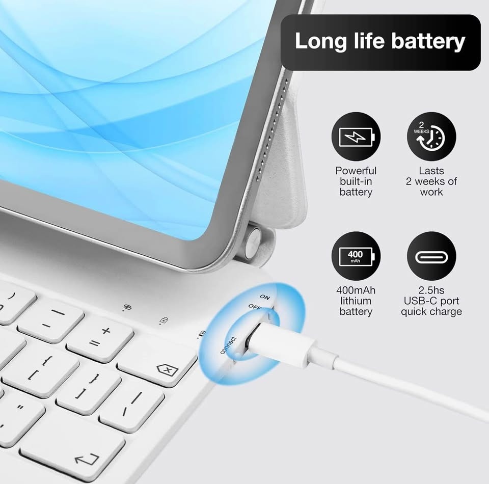 mobee Magic Keyboard Case for iPad Pro 11" & Air 11" - photo 4