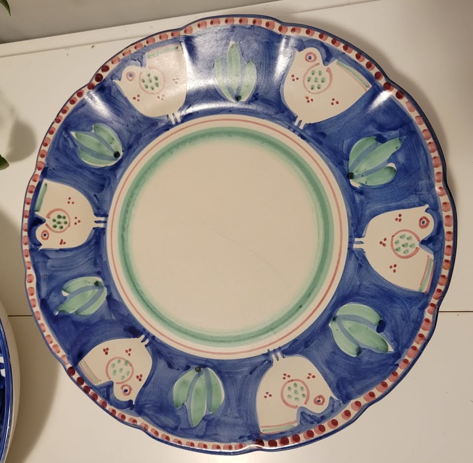 Made in Italy - Solimene Ceramic Handpainted Serving Dishes - photo 5